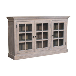 Stone Wash Triple Glazed Cabinet - Living with Luxury