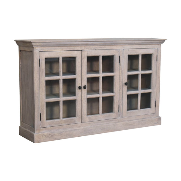 Stone Wash Triple Glazed Cabinet - Living with Luxury