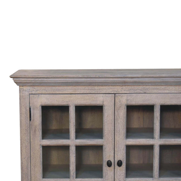 Stone Wash Triple Glazed Cabinet - Living with Luxury