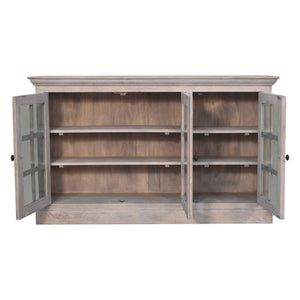 Stone Wash Triple Glazed Cabinet - Living with Luxury