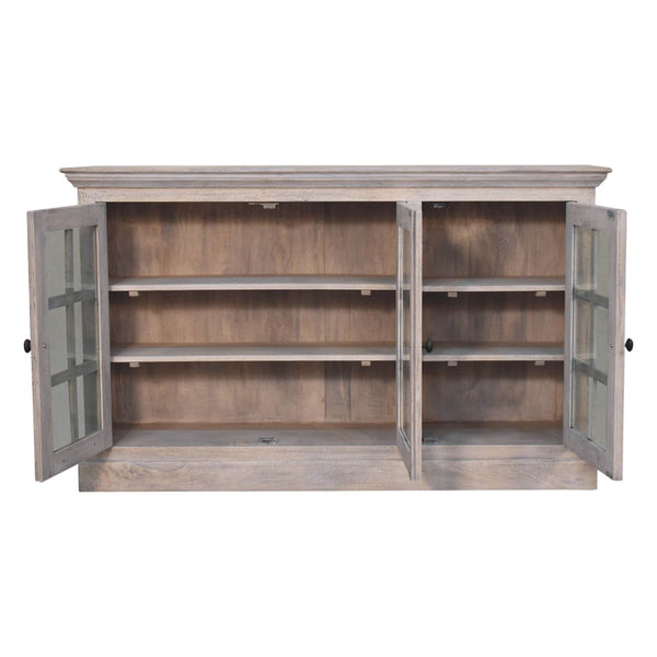 Stone Wash Triple Glazed Cabinet - Living with Luxury
