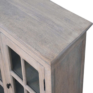Stone Wash Triple Glazed Cabinet - Living with Luxury
