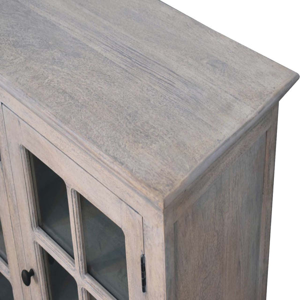 Stone Wash Triple Glazed Cabinet - Living with Luxury