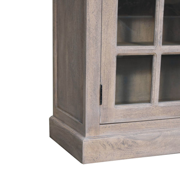 Stone Wash Triple Glazed Cabinet - Living with Luxury