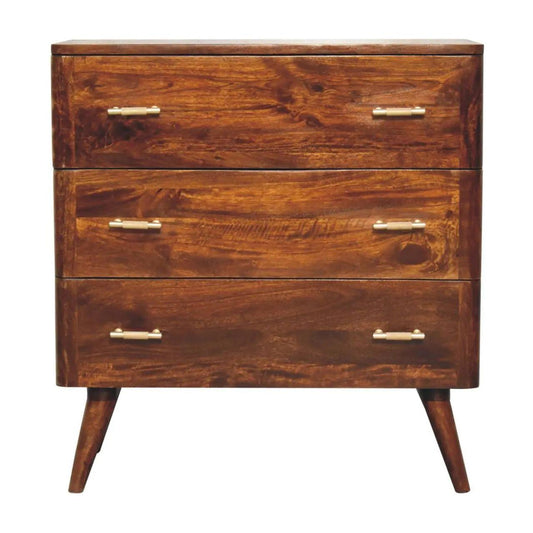 Chestnut T-Bar Chest - Living with Luxury