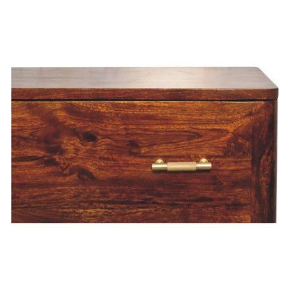 Chestnut T-Bar Chest - Living with Luxury