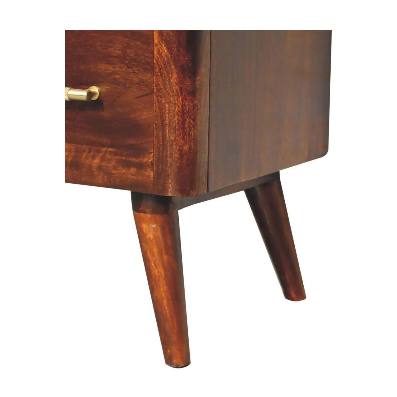 Chestnut T-Bar Chest - Living with Luxury