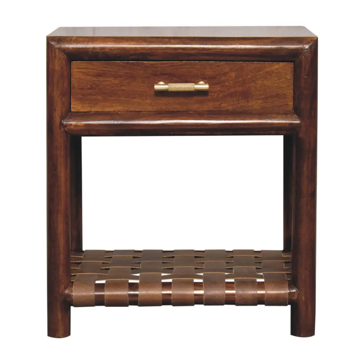 Chestnut T Bar Bedside