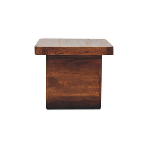 Chunky Chestnut Coffee Table - Living with Luxury