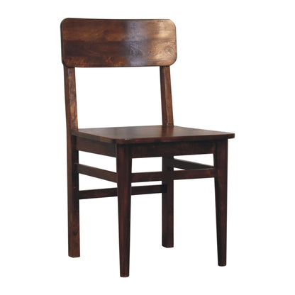 Classic Chestnut Dining Chair - Living with Luxury