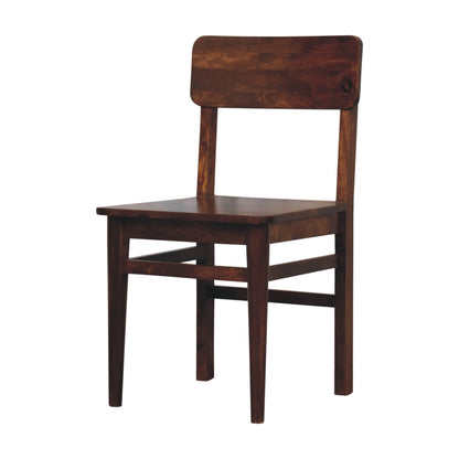 Classic Chestnut Dining Chair - Living with Luxury