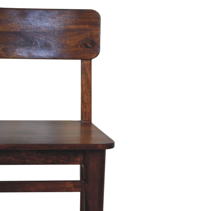 Classic Chestnut Dining Chair - Living with Luxury