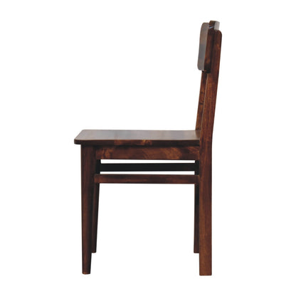 Classic Chestnut Dining Chair - Living with Luxury