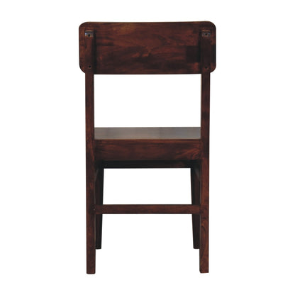 Classic Chestnut Dining Chair - Living with Luxury