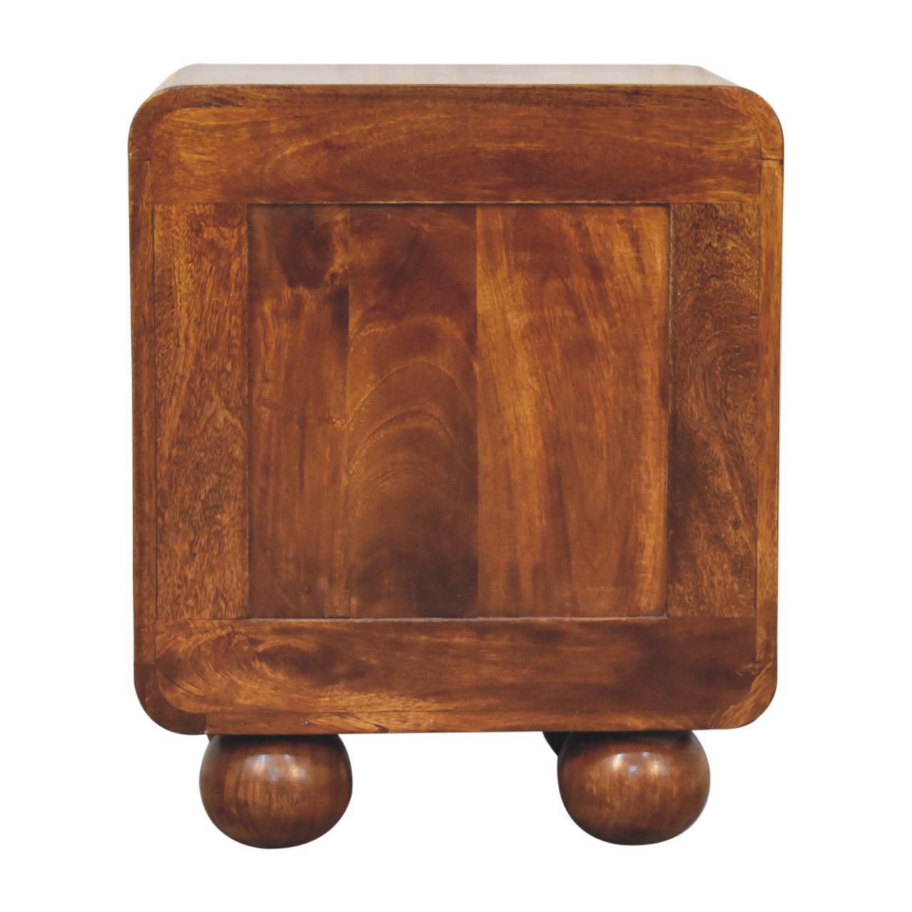Chestnut Open Woven Bedside - Living with Luxury