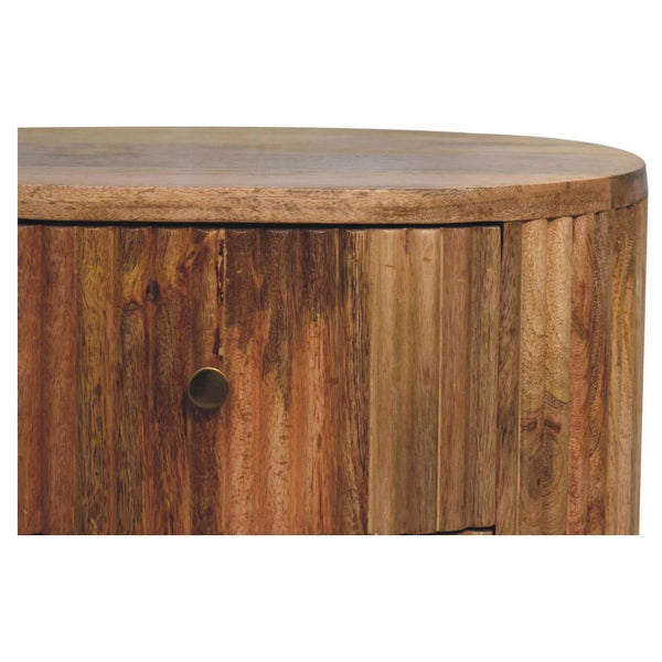 Soba Ball 3 Drawer Bedside