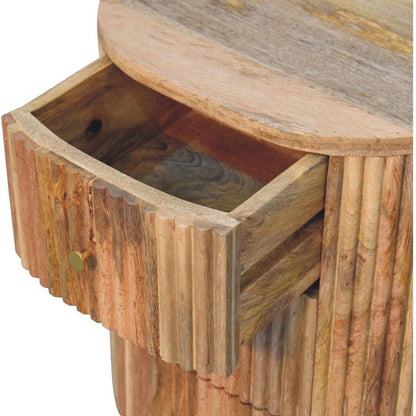 Soba Ball 3 Drawer Bedside - Living with Luxury