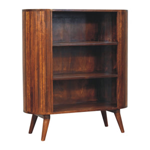Cortez Chestnut Open Cabinet - Living with Luxury