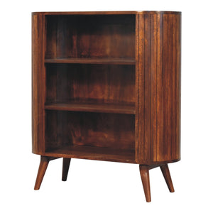 Cortez Chestnut Open Cabinet - Living with Luxury