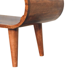 Wooden Coffee Table – Amaya Nordic Style Honey Caramel Coffee Table