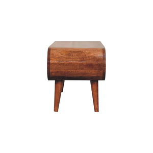 Wooden Coffee Table – Amaya Nordic Style Honey Caramel Coffee Table