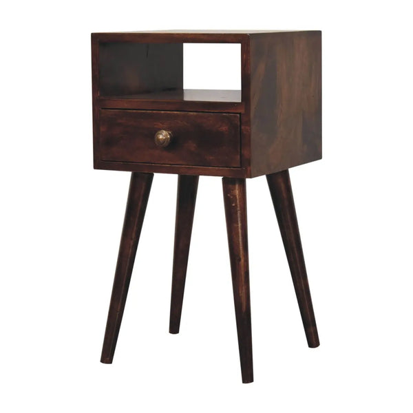 Mini California Walnut Bedside