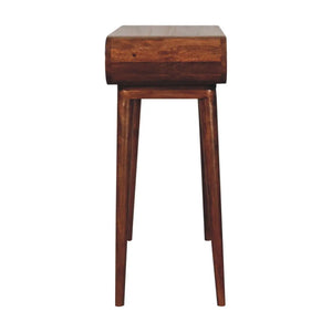 Amaya Honey Caramel Nordic Style Console Table