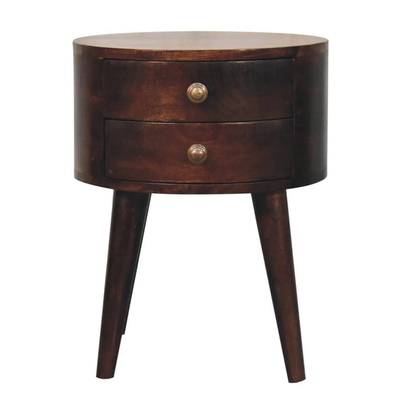 Odyssey California Walnut Bedside Table - Solid Wood