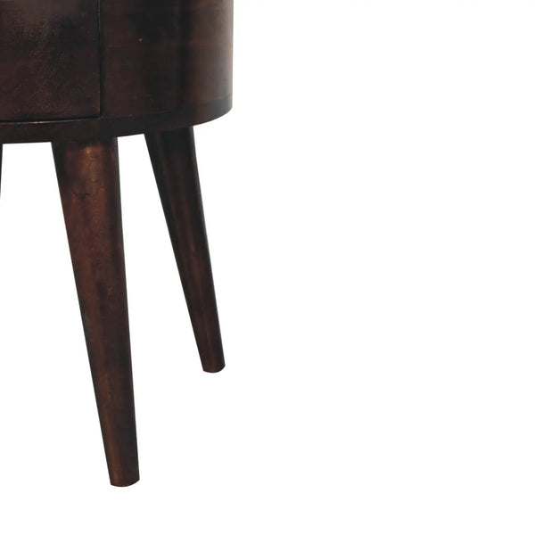 Odyssey California Walnut Bedside Table - Solid Wood