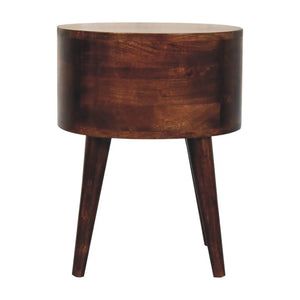 Odyssey California Walnut Bedside Table - Solid Wood