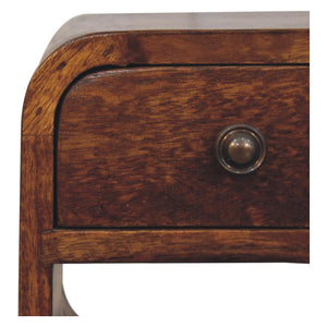 Extra Mini Chestnut Curve Lower Bedside