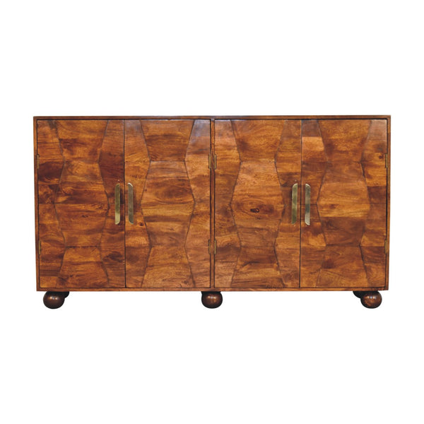 Wavecrest Chestnut Cabinet - Living with Luxury