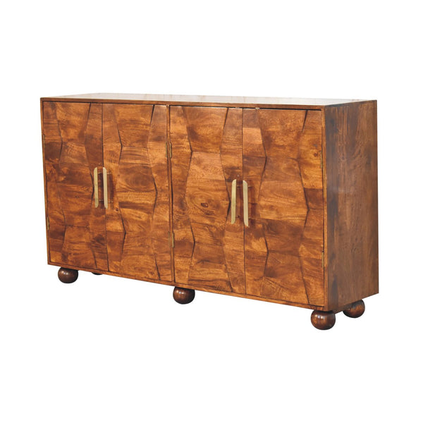 Wavecrest Chestnut Cabinet - Living with Luxury
