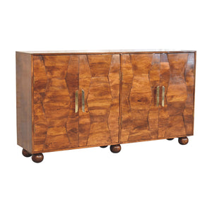 Wavecrest Chestnut Cabinet - Living with Luxury