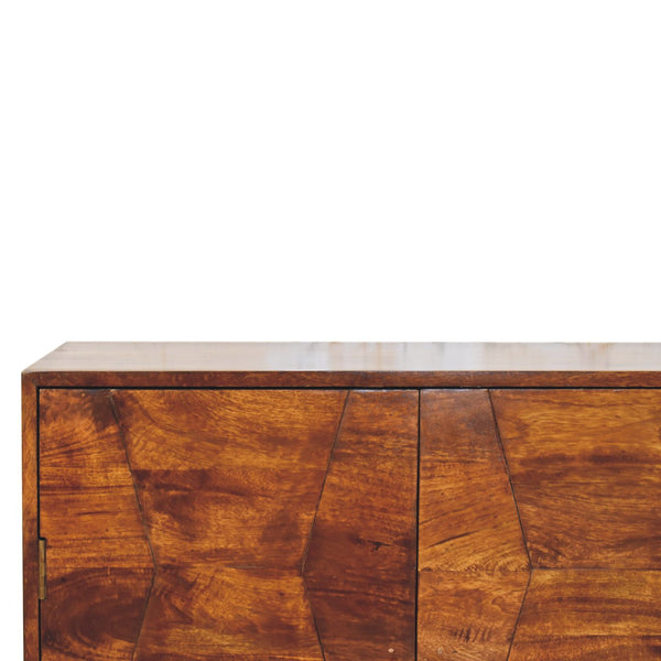Wavecrest Chestnut Cabinet - Living with Luxury