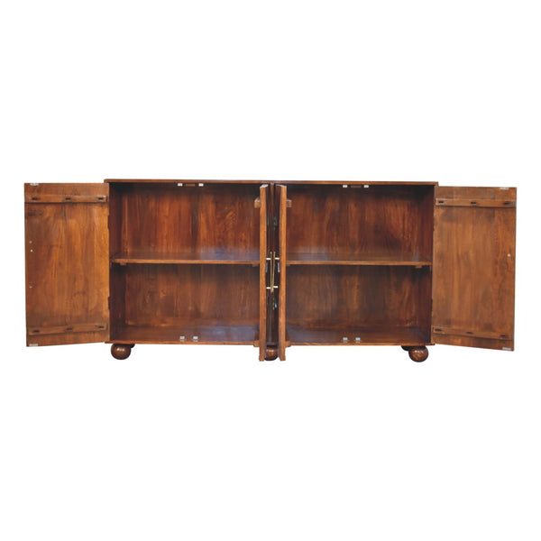 Wavecrest Chestnut Cabinet - Living with Luxury