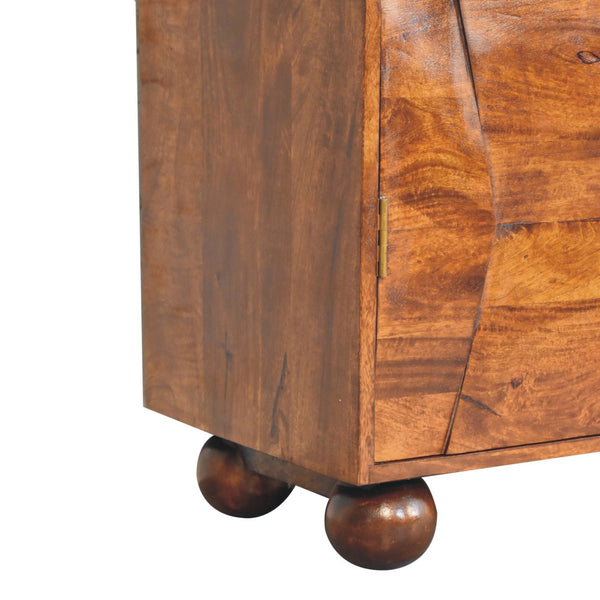 Wavecrest Chestnut Cabinet - Living with Luxury