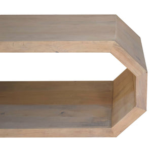 Hexagonal Coffee Table - Living with Luxury