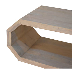 Hexagonal Coffee Table - Living with Luxury