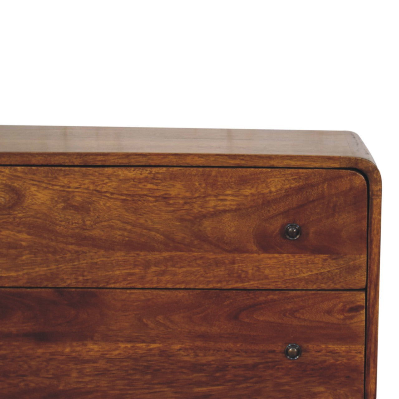 Curved Nordic Charm Cabinet - Living with Luxury