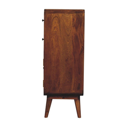 Curved Nordic Charm Cabinet - Living with Luxury