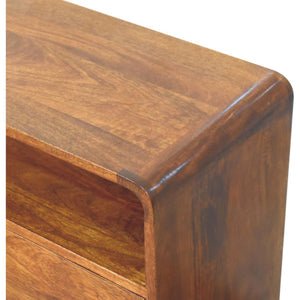 Curved Nordic Charm Console