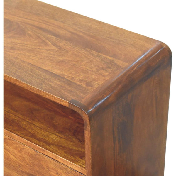 Curved Nordic Charm Console