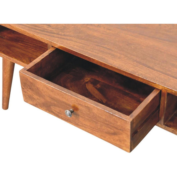 Avora 2 Drawer Chestnut Coffee Table