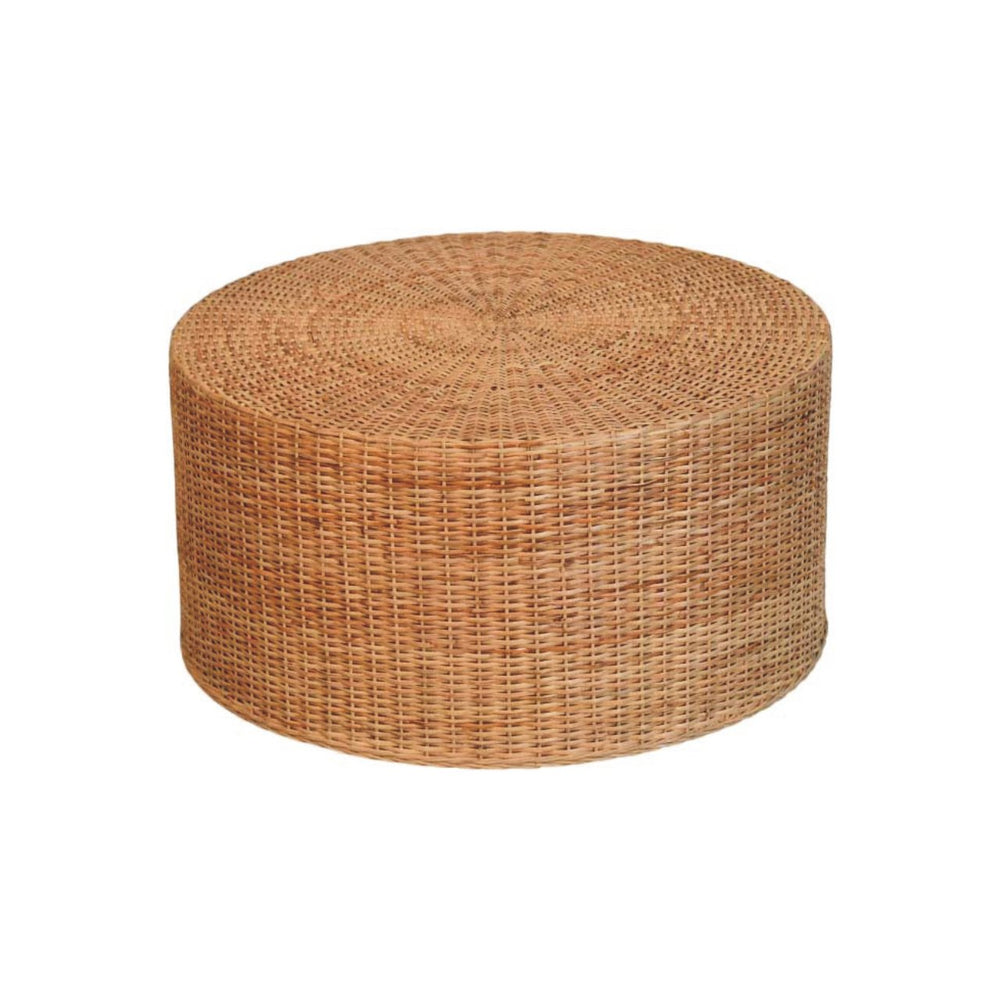 Regency Round Woven Coffee Table - Living with Luxury