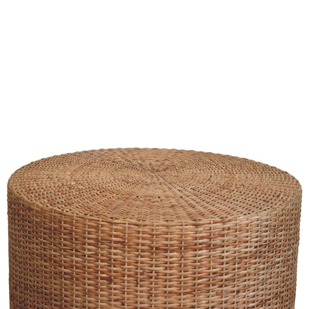 Regency Round Woven Coffee Table - Living with Luxury