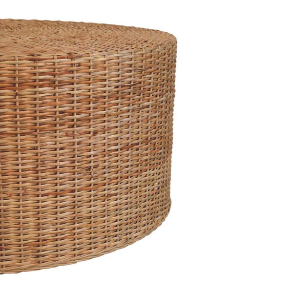 Regency Round Woven Coffee Table - Living with Luxury