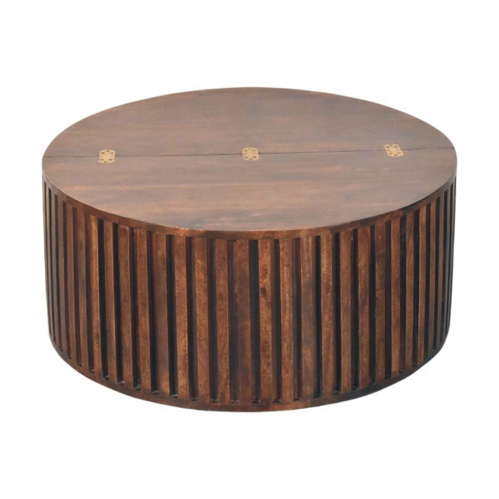 Orion Slatted Coffee Table - Living with Luxury
