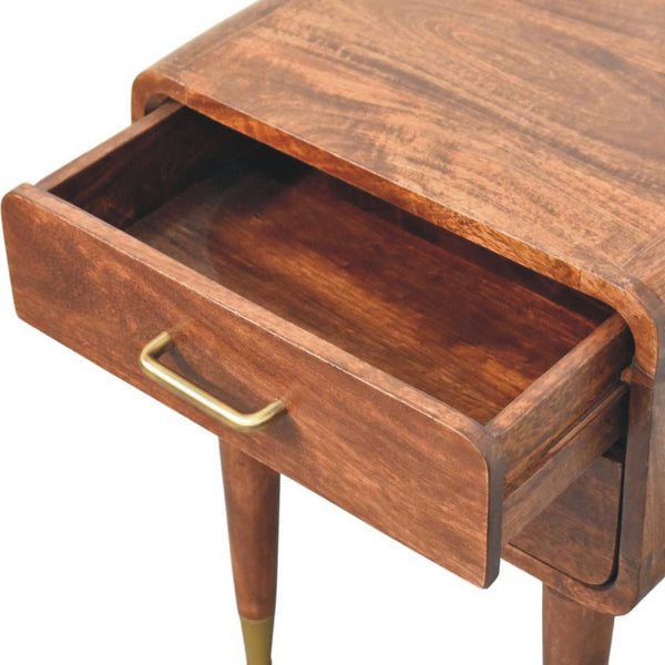 Valenza Two-Drawer Bedside Table