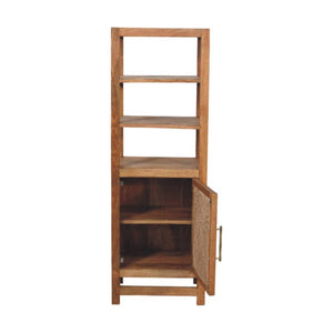 Saffron Rattan Tall Cabinet - Living with Luxury